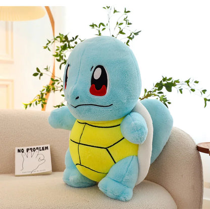 35-60CM Big Size Pokemon Charmander Plushies Squirtle Cartoon Anime Peluche Ornament Comfortable Soft Doll Children Toy Gift