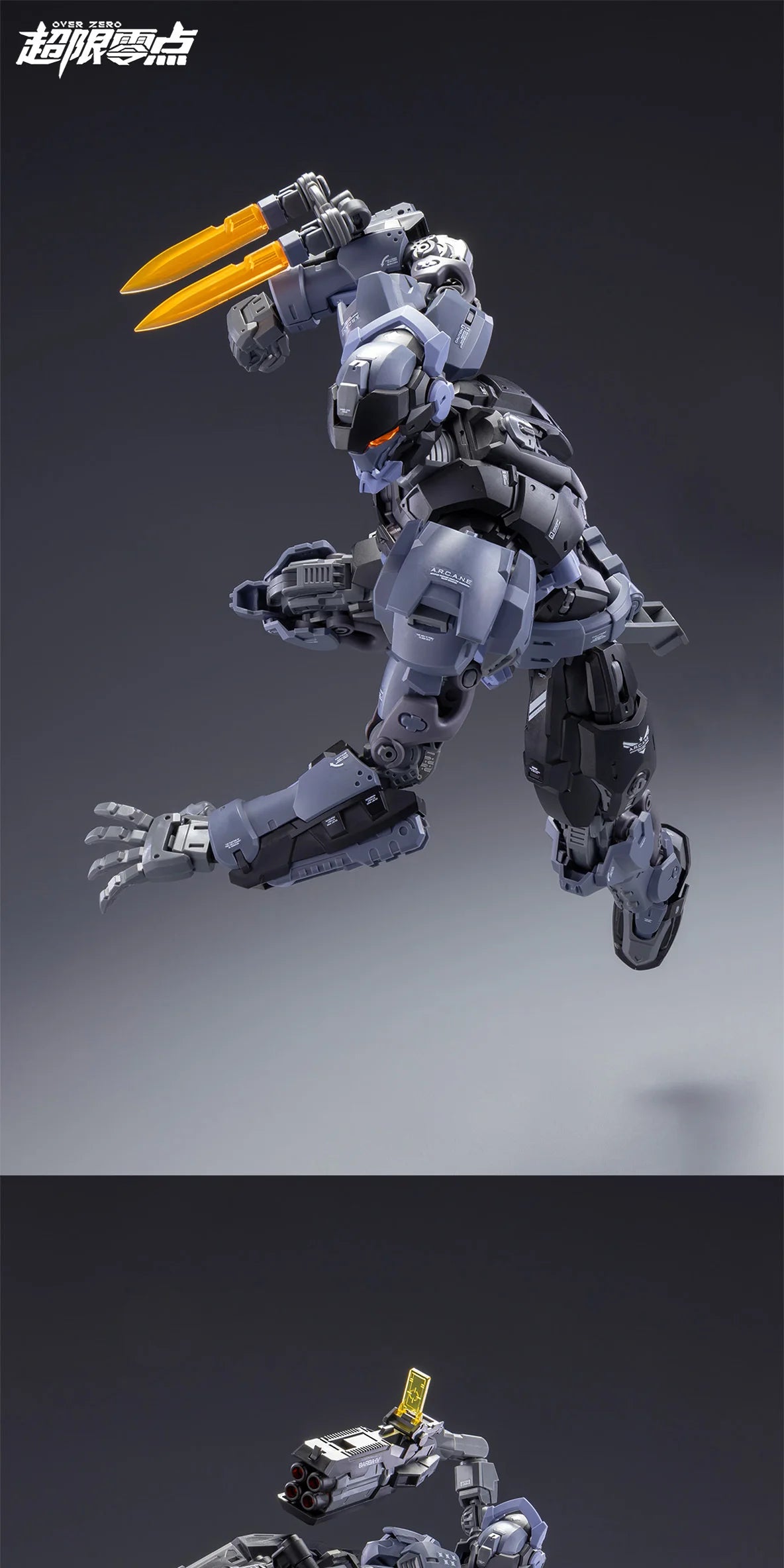 HEMOXIAN OVER ZERO 1/10 Vol.3 Boxer BAKI Assembly Model Kit Robot Action Figure PVC Toy Halloween Gift