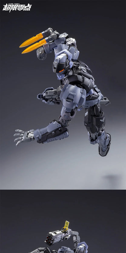 HEMOXIAN OVER ZERO 1/10 Vol.3 Boxer BAKI Assembly Model Kit Robot Action Figure PVC Toy Halloween Gift
