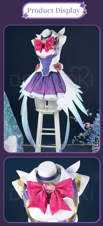 Juno Kiriko Cosplay Costume Game Cosplay【XS-2XL】DokiDoki-R Women Costume Magic Girl Juno Cosplay Plus Size Halloween