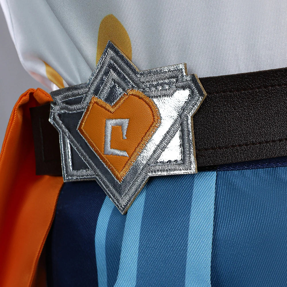 Genshin Impact Bennett Cosplay Costume Wig Adventures in Blazing Hue Uniform Headwear Mondstadt Halloween Party Women Men Props