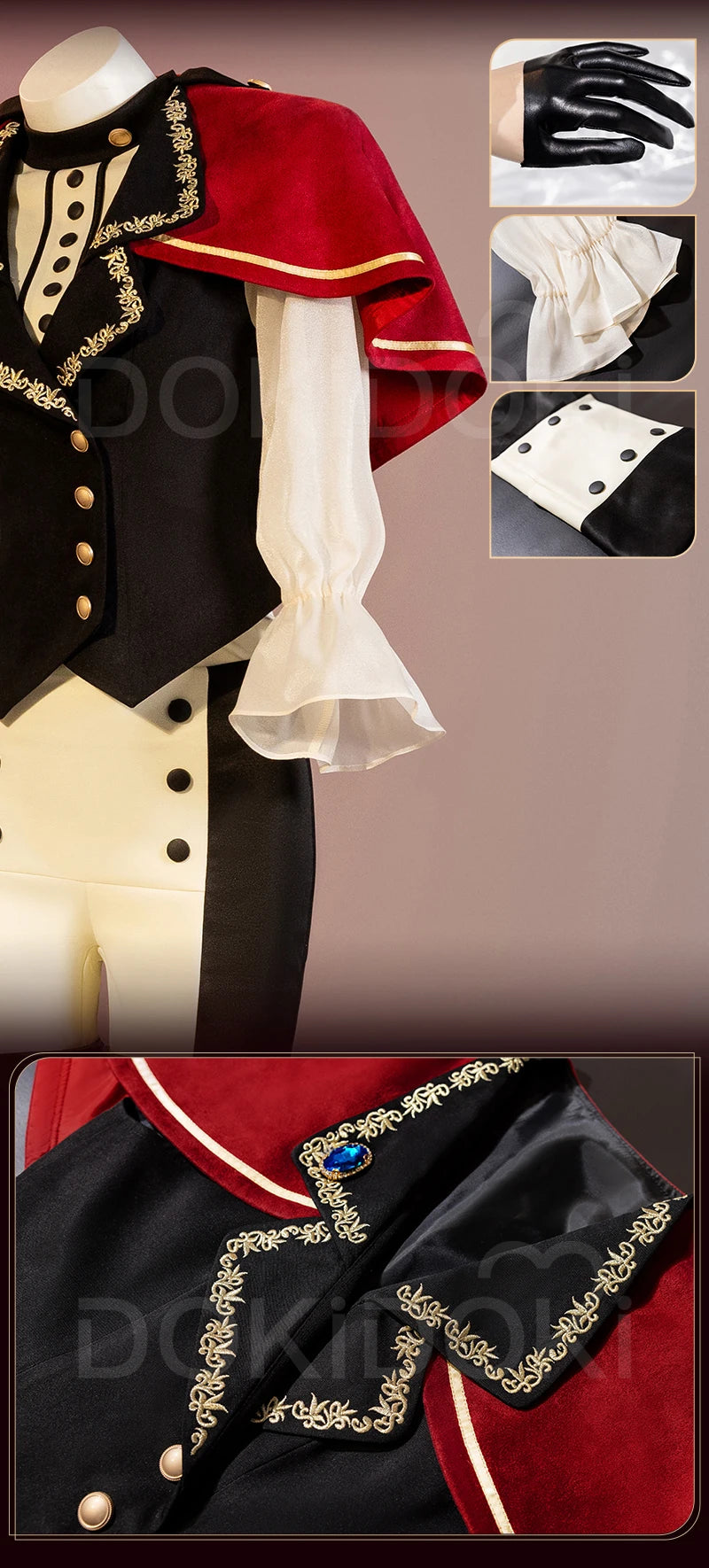 Togawa Sakiko Wakaba Mutsumi Uika Umiri Nyamu Cosplay BanG Dream! Ave Mujica【S-2XL】DokiDoki-R Plus Size