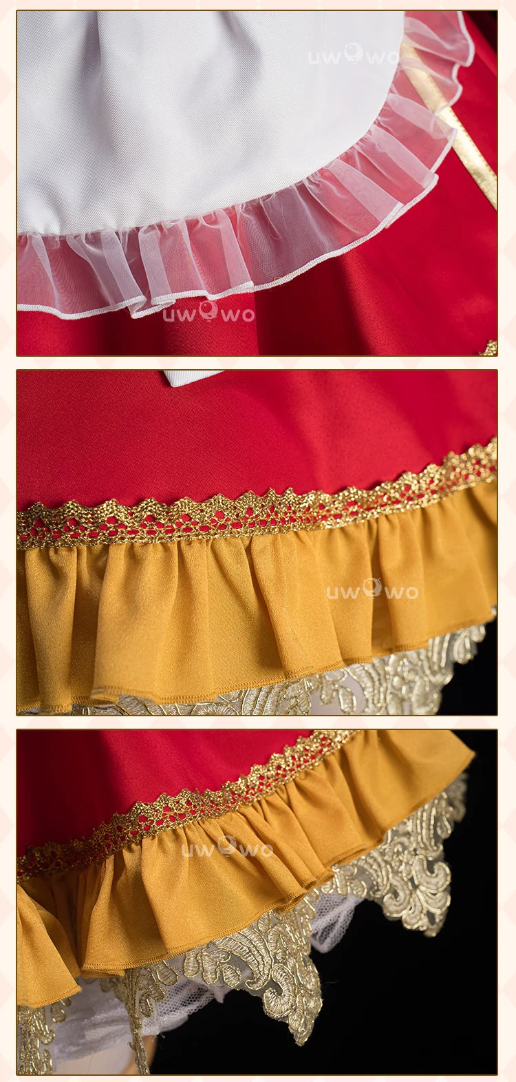 IN STOCK UWOWO Neroo Cosplay Game Fatee/Grandd Orderr Neroo Maid Dress Cosplay Costume Halloween Costume