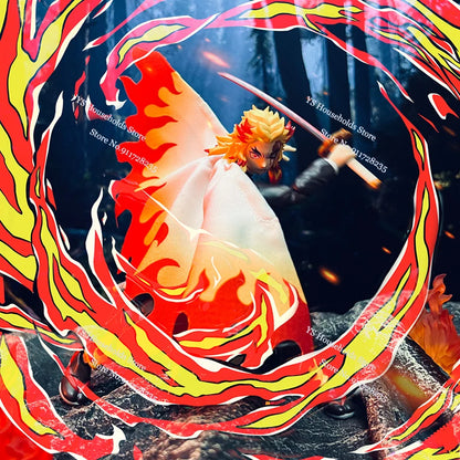 1/12 Rengoku Kyoujurou Anime Figure Mini Red White Cloak Toys Clothes Accessory For 6" Demon Slayer Shf Figma BUZZmod Soldier