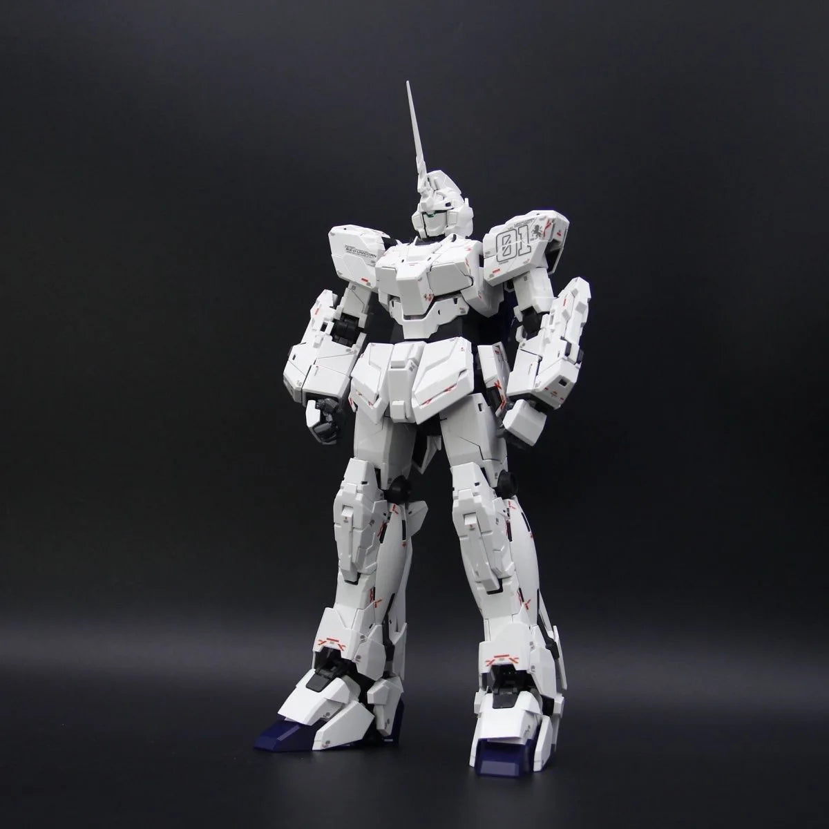 In Stock﻿ SHENSHOU Model Unicorn MGEX 1/100 RX-0 Assembly Model Kit Toys Toy With Lamp Group Action Figure Robot Gifts
