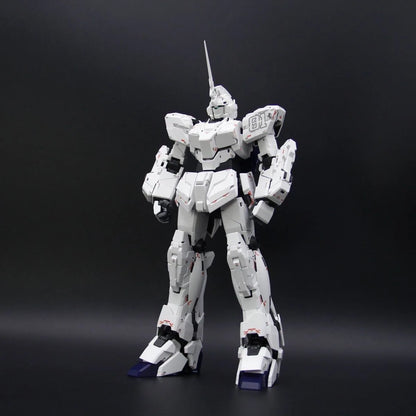 In Stock﻿ SHENSHOU Model Unicorn MGEX 1/100 RX-0 Assembly Model Kit Toys Toy With Lamp Group Action Figure Robot Gifts