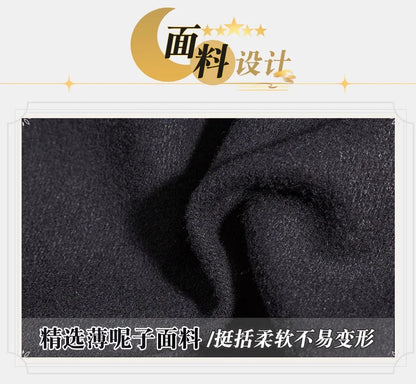 iCoser Love and Deepspace Caleb Cosplay Costume Wig Farspace Colonel Uniform Trench Hat Halloween Party Women Men Carnival Props