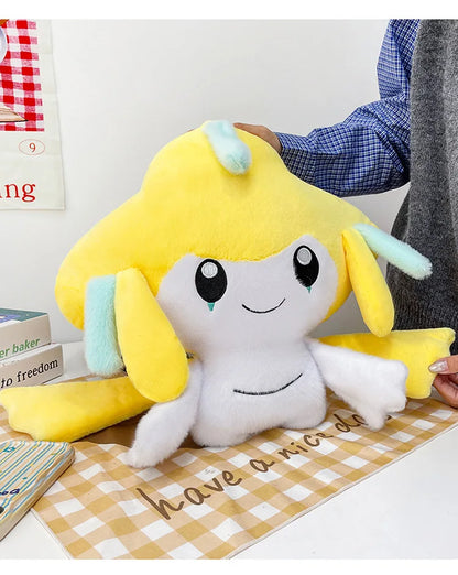 30-75CM Big Size Pokémon Jirachi Plushies Cartoon Anime Peluche Comfortable Soft Doll Kawaii Ornament Children's Toy Gifts
