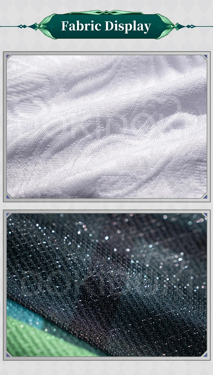 IN STOCK Nefer Cosplay Costume Genshin Impact Song of the Welkin Moon【XS-2XL】DokiDoki-R Nod-Krai Christmas Dress Plus Size