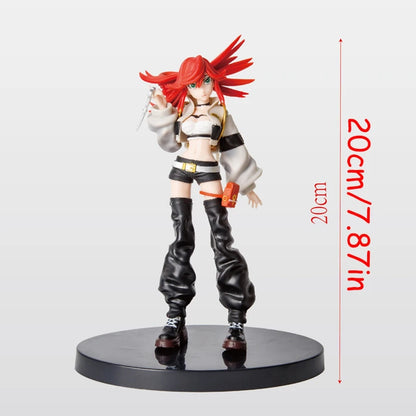 21cm/8.27in GACHIAKUTA Anime Figure GACHI AKUTA Rudo/Riyo Action Figure Enjin/Zanka Figurine PVC Adult Collection Model Doll Toy