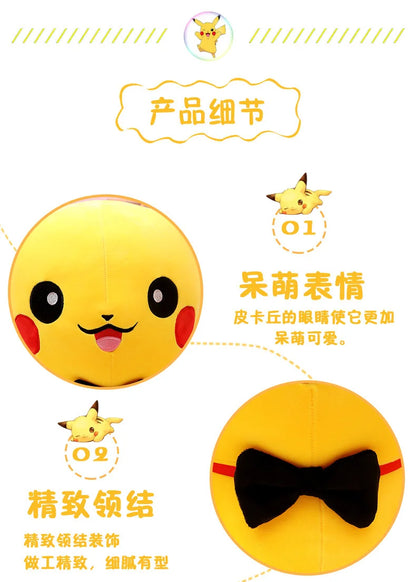 40/50/60/80/100CM Big Size Pokemon Pikachu  Plush Toy Kawaii Stuffed Cartoon Anime Comfortable Soft Doll Christmas Plushies Gift