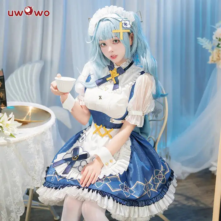 LAST BATCH UWOWO Exclusive Genshin Impact Fanart Faruzan Maid Cosplay Maid Dress Costume Full Set Outfit Role Play Women Cos