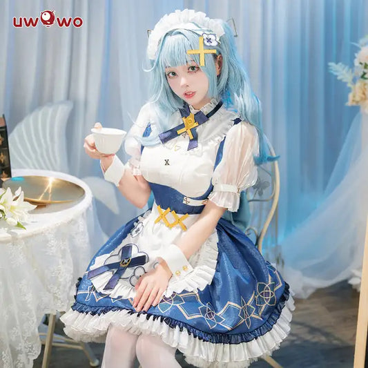 LAST BATCH UWOWO Exclusive Genshin Impact Fanart Faruzan Maid Cosplay Maid Dress Costume Full Set Outfit Role Play Women Cos