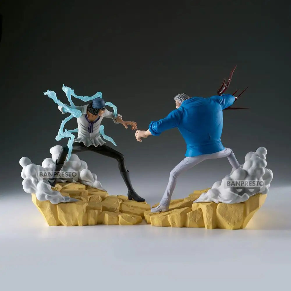 Bandai Banpresto One Piece Aokiji Kuzan Monkey D. Garp 17-19cm PVC Model