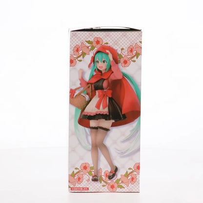 Bandai Hatsune Miku Wonderland Little Red Riding Hood 18CM PVC Model