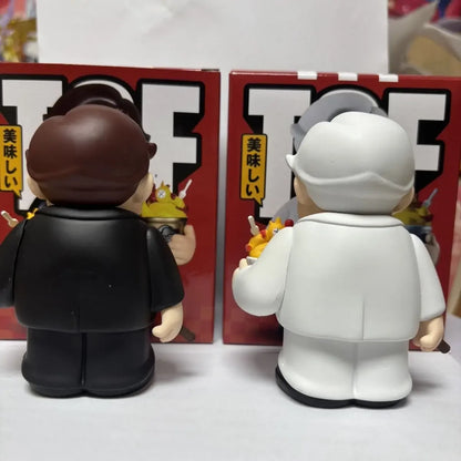 Fried Chicken Godfather's Anime Figure KFC Colonel's Grandpa Toys Action Figurine PVC Statue Model Desk Collection Decor Gifts