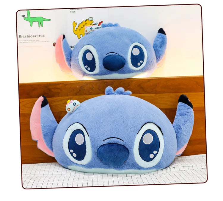 40x80cm Big Size Stitch Disney Anime Plush Stuffed Doll Cartoon Room Decoration Plush Pillow Children's Holiday Gift