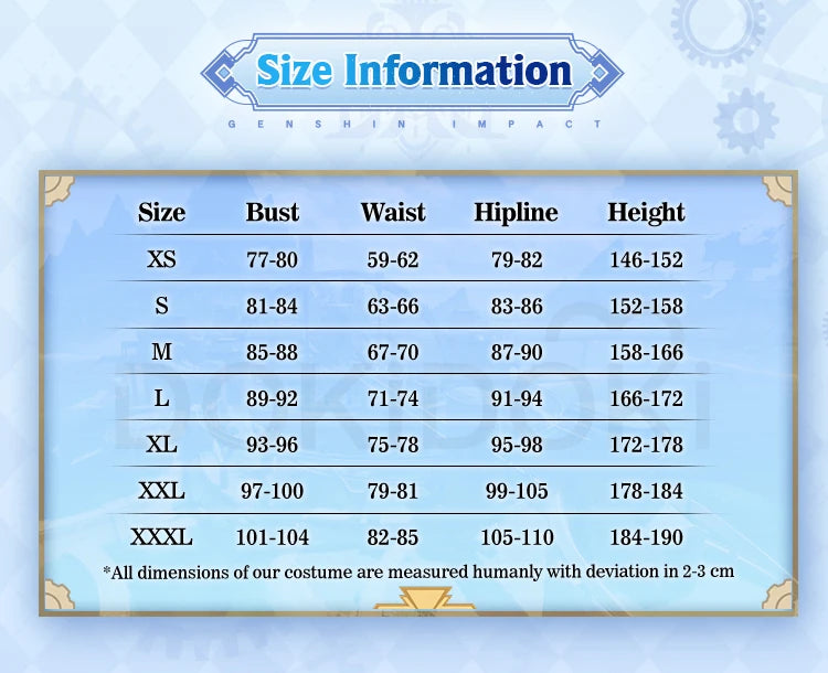 IN STOCK Furina Navia Focalors Cosplay Costume Game Genshin Impact【XS-3XL】DokiDoki-N Women Cosplay Fontaine Furina Plus Size