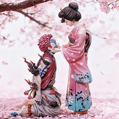 Bandai Demon Slayer Akaza & Koyuki 27cm PVC Model