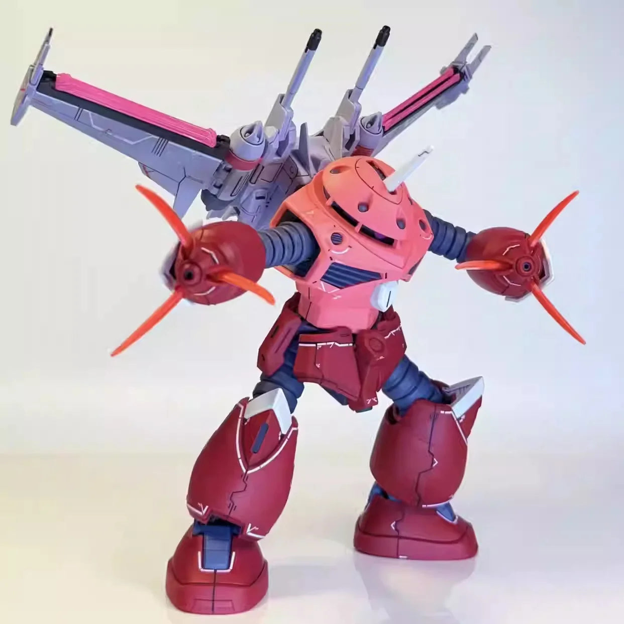 HG 1/144 Justice Z’Gok Aslan Action Figure Mecha Warrior High Detail Detachable Parts Assembly Model Toy Collectible GK