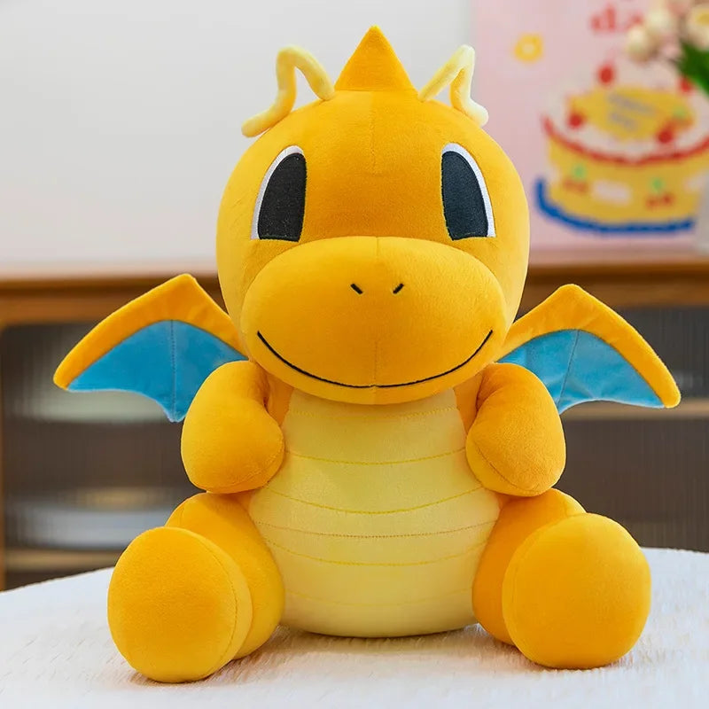 17/47cm Dragonite Pokemon Pillow Doll Lucario Plush Pokémon Plushie Anime Stuffed Toys Charizard Birthday Soft Gift for Children