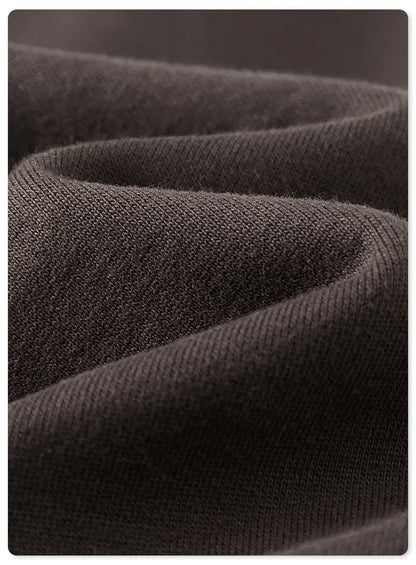 ZODF New 2025 Autumn Men's 445GSM Sweatpants Unisex High Street Soft Knitted Straight Pants Brand Streetwears Tracksuits HY0382