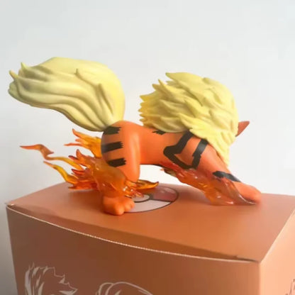 Hot 9cm PokéMon  Anime Figure Og Arcanine Action Figures Gk Figurine Kawaii Pvc Collection Ornaments Birthday Gift Toys