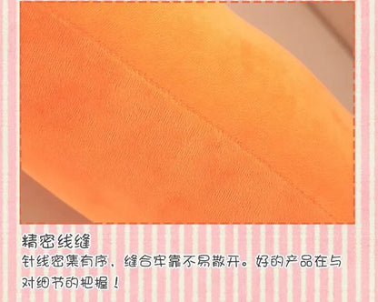 90/110cmKawaii Simulation Carrot Plush pillow toy Cute Soft Stuffed Vegetable Carrot Pillow Doll for Kids girl boy birthday Gift