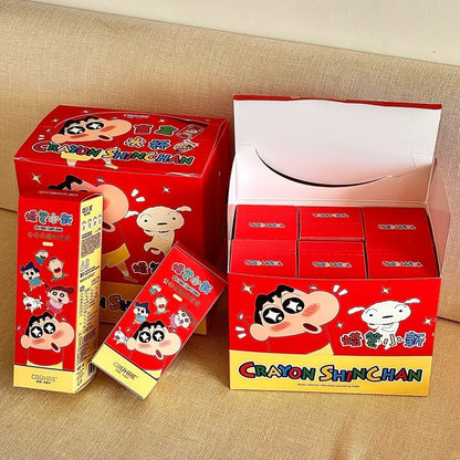 Original Crayon Xiaoxin Insulated Cup Blind Box Cute Large Capacity Portable Water Cup Christmas Surprise Girl Gift Mystery Box