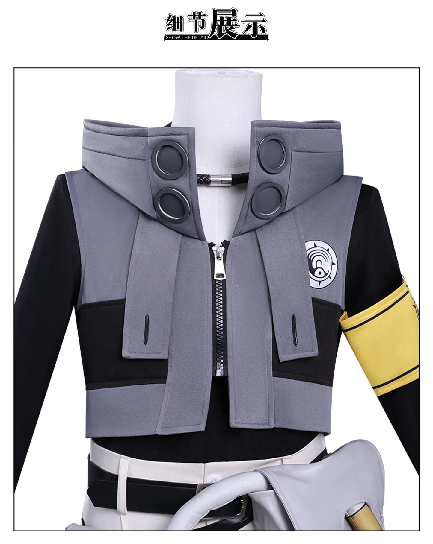 Anime Gachiakuta Rudo Surebrec Cosplay Costume Wig Uniform Jacket Gloves Bag Akuta Cleaners Halloween Party for Women Men iCoser