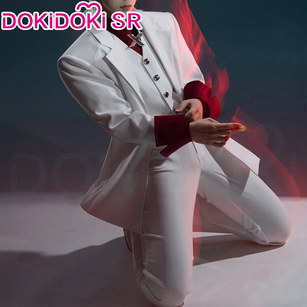 X Cosplay Costume Anime TO BE HERO X DokiDoki-SR Men X Cosplay White Suit Uniform Halloween Cosplay Costume