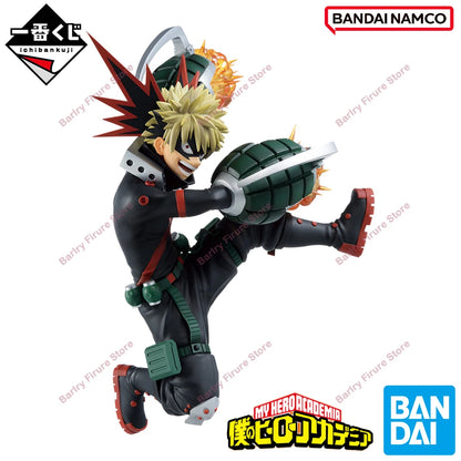 Bandai Ichiban Kuji My Hero Academia Ochaco Uraraka Deku Bakugou 12-18cm PVC Model