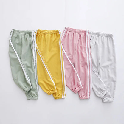 Boys Sports Pants Spring Summer Autumn Children's Sportswear Toddler Boy 2 to 3 4 5 6 7 8 9 10 11 Years Quick Dry Girls Trousers