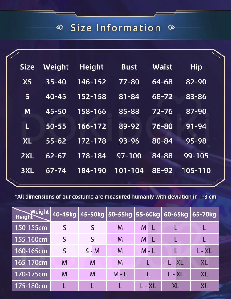 IN STOCK Jinxx Cosplay Costume Game【XS-3XL】DokiDoki-R Women Costume Jinxx Cosplay Plus Size