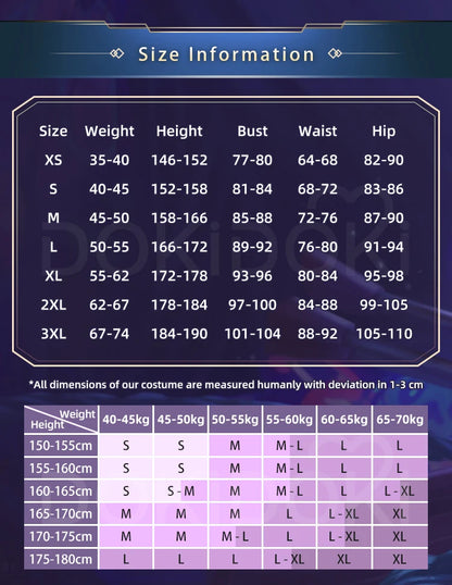 IN STOCK Jinxx Cosplay Costume Game【XS-3XL】DokiDoki-R Women Costume Jinxx Cosplay Plus Size