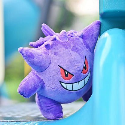 Original 24cm Gengar Plush Pokemon Gengar Plush Charmander Squirtle Pikachu Gengar Plush Bulbasaur Anime Stuffed Animal Toy Gift