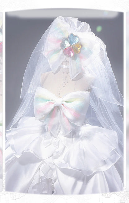 Hinamori Amu Cosplay Costume Anime Shugo Chara Cosplay DokiDoki-R Women Angel White Wedding Dress Hinamori Amu Costume Halloween