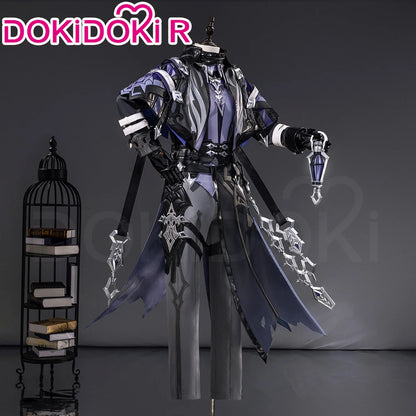 IN STOCK Flins Cosplay Costume Game Genshin Impact【S-3XL】DokiDoki-R Kyrll Chudomirovich Flins Men Halloween Costume Plus Size