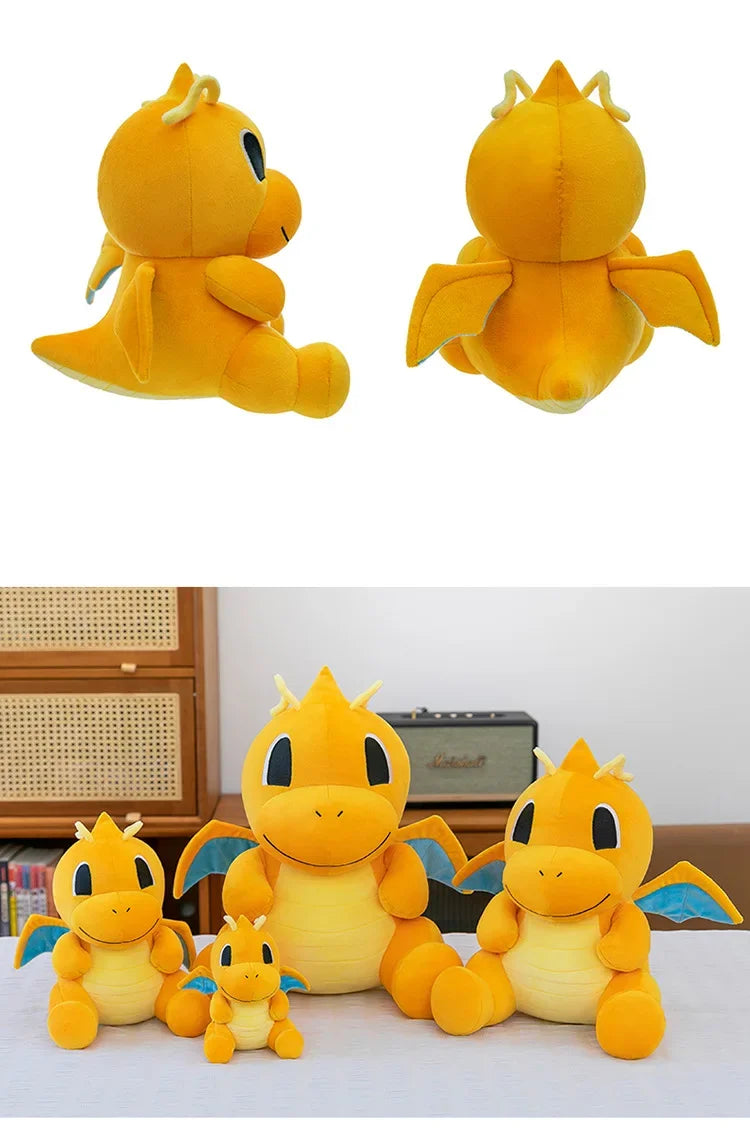 17/47cm Dragonite Pokemon Pillow Doll Lucario Plush Pokémon Plushie Anime Stuffed Toys Charizard Birthday Soft Gift for Children