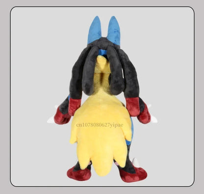 130/70CM Super Big Size Pokemon Lucario Plushies Cartoon Anime Character Stuffed Plushie Pillow Home Furnishing Gift Collection