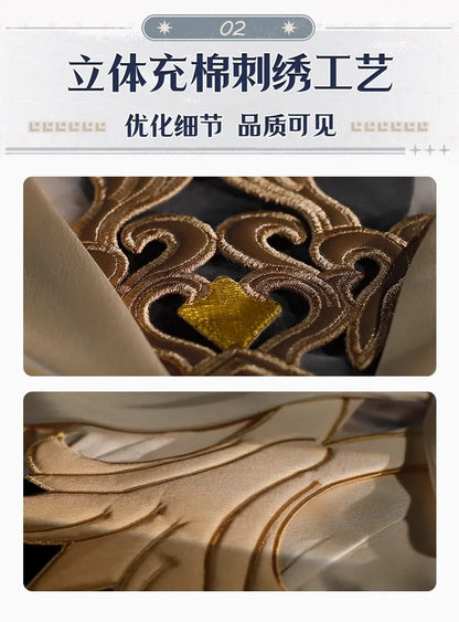 Honkai Star Rail Aglaea Memosprite Cosplay Costume Tailor Dress Summon Amphoreus The Goldweaver Halloween Party for Women Props