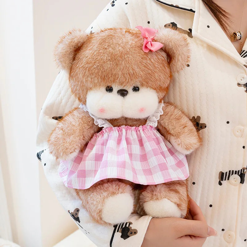 simulation animal doll stuffed cartoon rabbit bear plush toy anime cute soft pillow room decor kids birthday gift