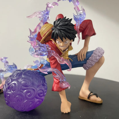 New One Piece Figure Nika Luffy Gear 2 Nika Luffy Devil Fruit Figurine Action Figures Pvc Statue Collection Model Doll Toys Gift