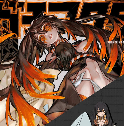 Anime Gachiakuta Amo Empool Cosplay Costume Wig Dress Uniform Tattoo Stickers Cleaners Halloween Party for Women Girls Role Play