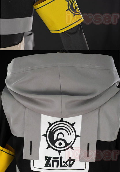 iCoser Anime Gachiakuta Rudo Surebrec Cosplay Costume Uniform Hoodie Gloves Akuta Cleaners Halloween Party Women Men Carnival