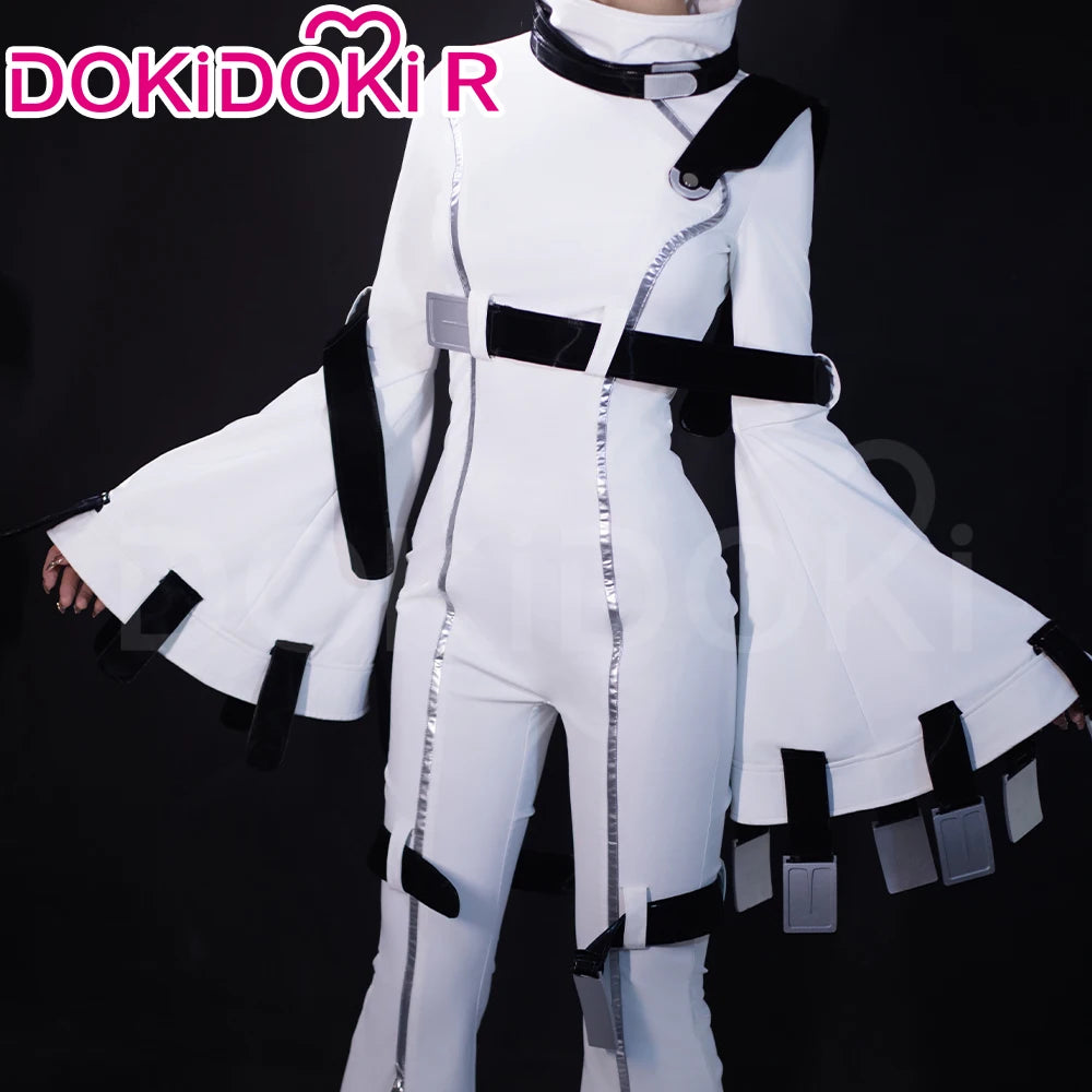 C Cosplay Costume Anime Cosplay DokiDoki-R Lelouchh C Costume Women White Bodysuit Uniform