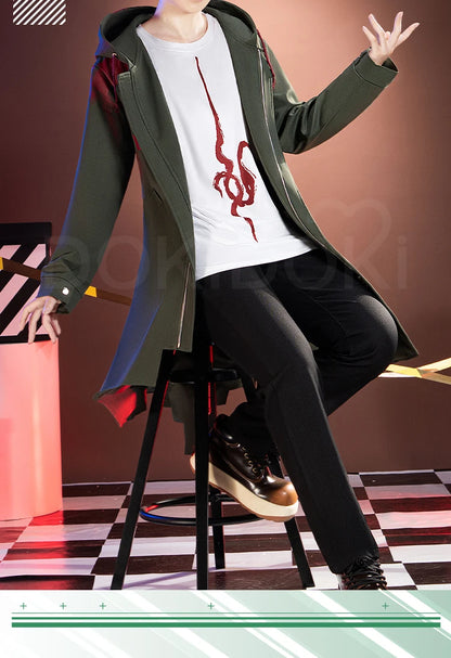 Komaedaa Nagitt Cosplay Costume Game【S-2XL】DokiDoki-R Men Costume Christmas Cosplay Daily Coat Plus Size
