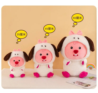 33-60cm/ Kawaii Original Anime Cartoon Plush Toy Little Beaver Rock Animal Serie Cute Plush Doll Interior Decoration Kids Gift