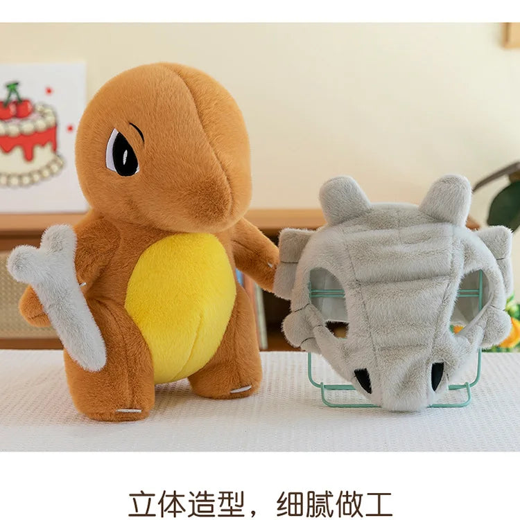 Pokemon Cubone Plush Toys Pokémon Anime Plushie Dolls 45/70cm Kawaii Pillow Rabbit Stuffed Cubone Christmas Gifts for Childrens