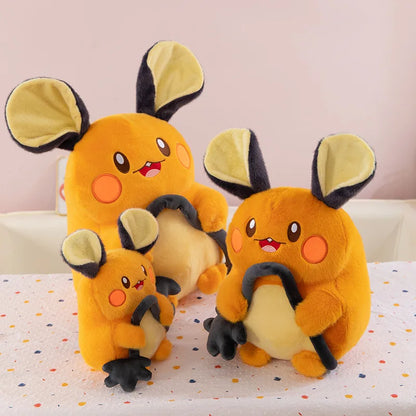 23/70cm Dedenne Pokemon Plush Toys Anime Doll Cartoon Rat Large Pokémon Plushie Kawaii Stuffed Gift for Kids Birthday Xmas